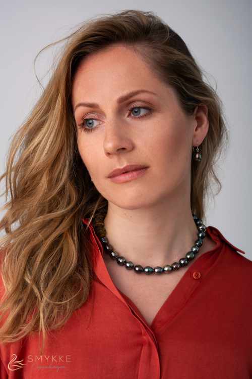 Smykke Copenhagen - Marta Dolska - Amber Tahiiti Peal necklace 2