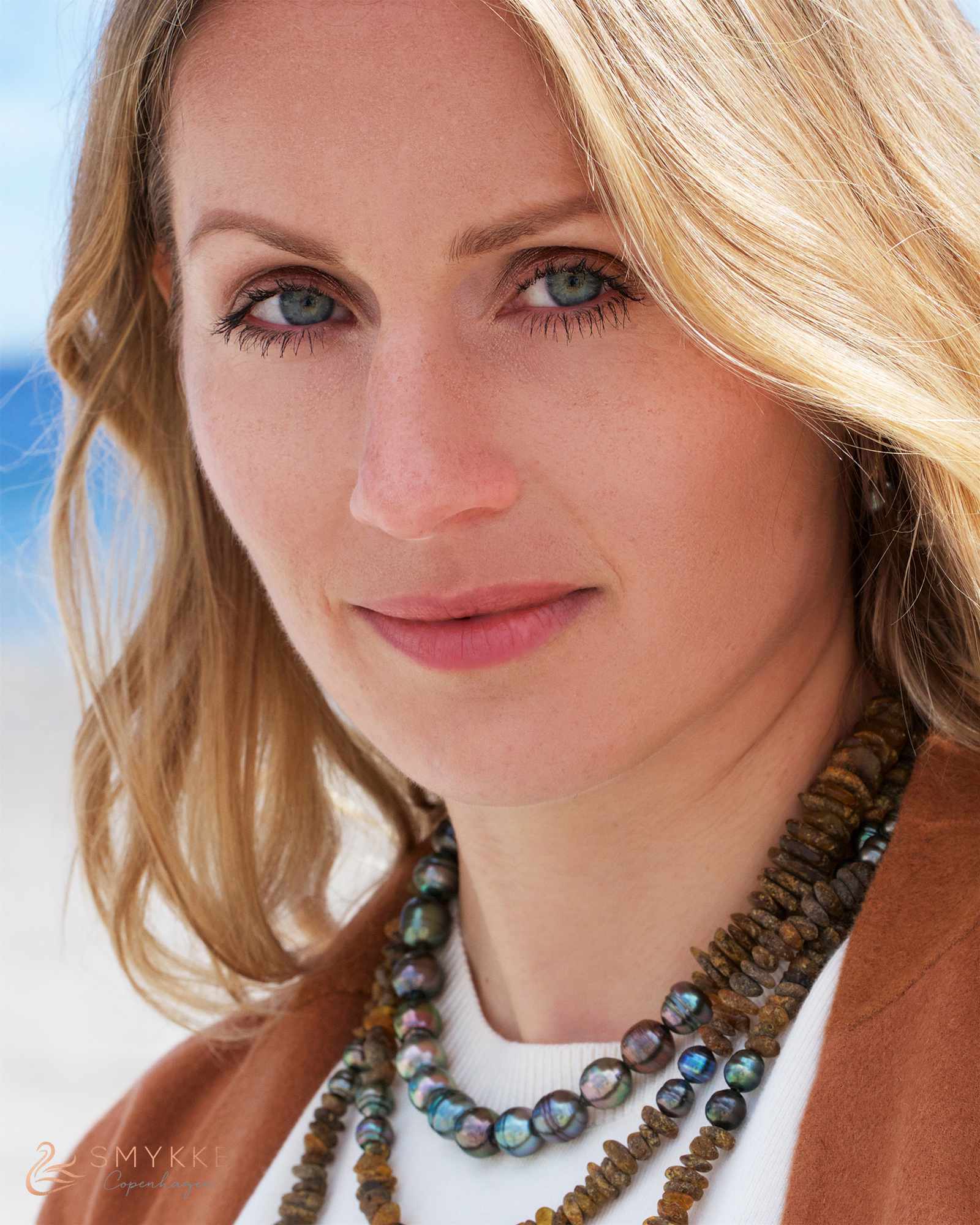 Smykke Copenhagen - Marta Dolska - Bellevue Strand - Amber Tahitian Pearl necklace 3