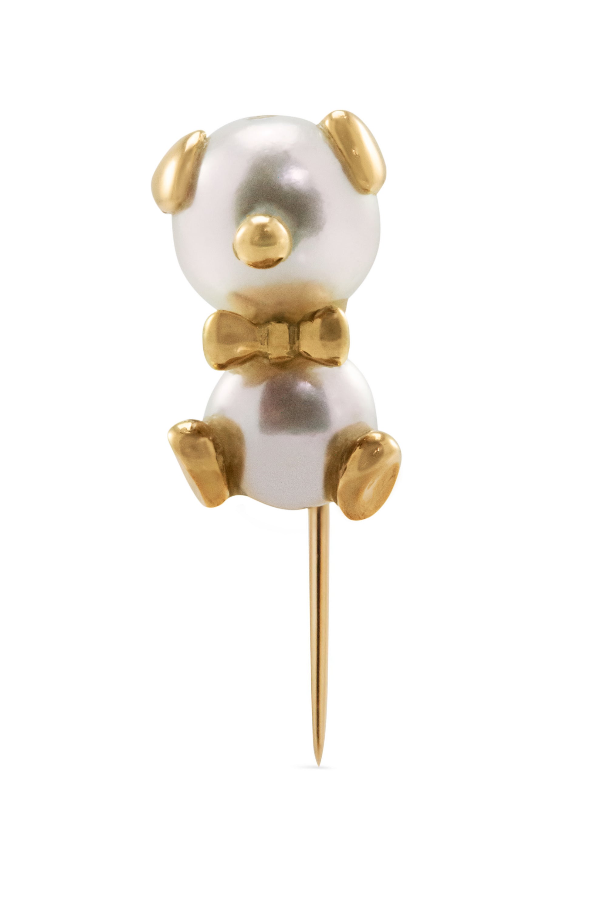 Pearl pin - Dog - small ears