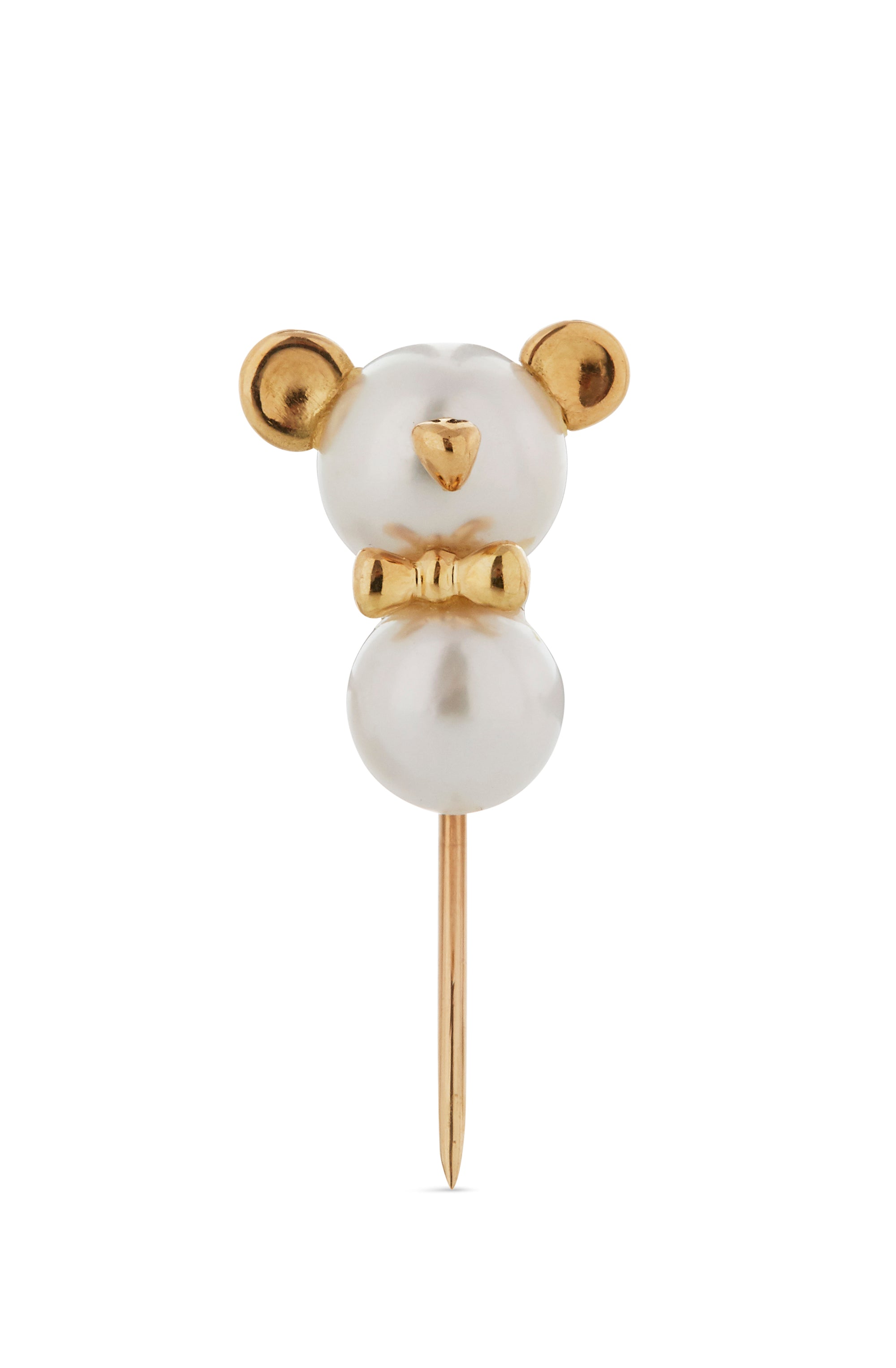 Pearl pin - Bear