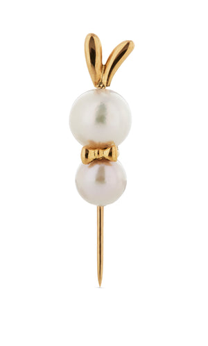 Pearl pin - Rabbit